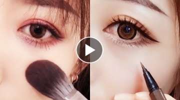 Eye Makeup Korean Natural Tutorial Compilation ♥ 2019 ♥ #95