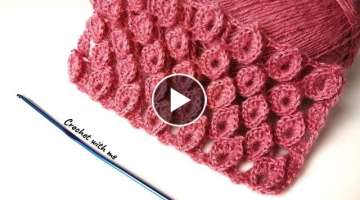 NEW DESIGN ❗Crochet knitting pattern that you will see for the first time ???? Crochet stitch