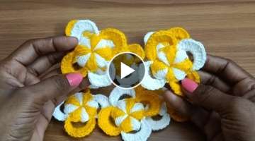 Amazing Pattern design|Jhalar ki patti|Crochet pattern for toran|Woolen tikki|HAND EMBROIDERY