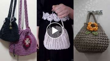 Top Crochet Patterns For Crochet Hand bags for Ladies 2022