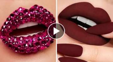 Lipstick Tutorial Compilation 2020 ???????? New Amazing Lip Art Ideas