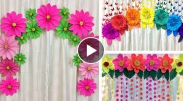 3 EASY PAPER FLOWERS DECORATION IDEAS FOR ANY OCCASION AT HOME