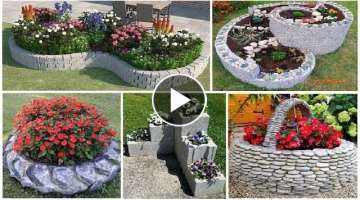130+ Easy & Cheap DIY raised flower garden bed Ideas | Diy Garden Ideas