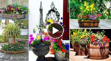 65+ Creative Garden Decoration Ideas From Beautiful Flower Vases | garden ideas