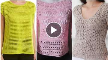 best designer ideas for ladies of crochet blouse patterns