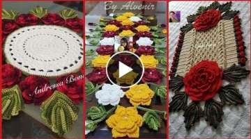Mexican Style Crochet Table Mate Designs Patterns //Crochet Patterns Designs Ideas