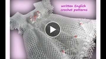 Crochet Patterns| for |crochet baby dress| 99