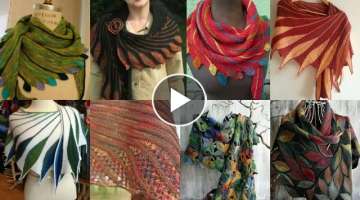Amazing crochet #shawls pattern and unique styles & #ideas/Crochet Shawl Designs