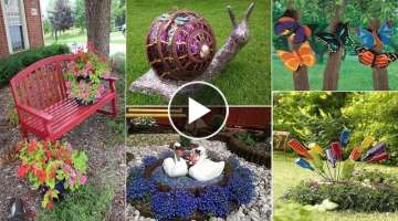35 Fabulous DIY Garden Art Projects for This Spring | diy garden