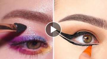 Pretty Eye Makeup Looks | How to Make Your Eye Makeup Perfect | Compilation Plus