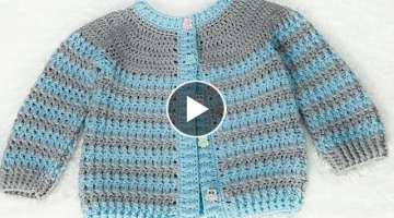 ????NEW DESIGN FOR AUTUMN! Cardigan sweater crochet pattern (step by step FOR BEGINNERS) up to 10...