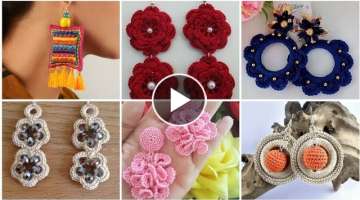 Stunning And Trendy Handmade Crochet Earrings Designs Patterns