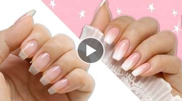 DIY French Fade / Baby Boomer Manicure At Home
