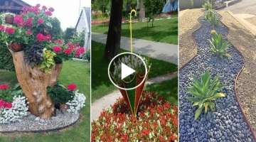 30 Amazing DIY ideas for decorating your garden uniquely | diy garden