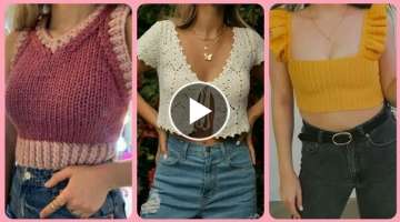 Most Attractive Crochet Top Designs And Ideas For ladies//Crochet Patterns