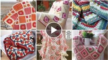 Crochet Patterns //Beautiful Crochet Blanket Designs Patterns And Ideas