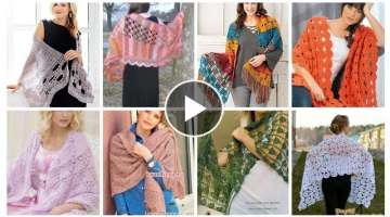 Super Stunning Crochet Shawl Wrap Ideas Free Crochet Pattern Elegant Design For Girls