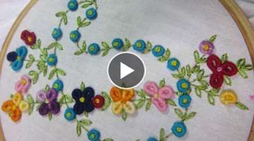 Hand Embroidery Designs | Design for dresses | Stitch and Flower-74