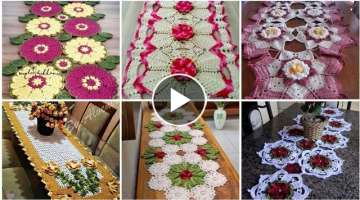 The Most Beautiful Handmade Crochet Table Runners Designs Ideas