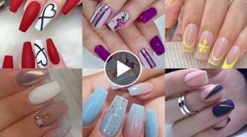 Top 50 New Classy Nail Art For Autumn | Easy Nail Art Designs Should Try | Nails Inspiration