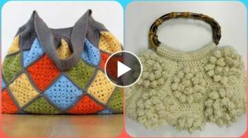 Most demanding crochet Handbags & Purse patterns | Latest hand-knitted CROCHET Purse/bags Designs