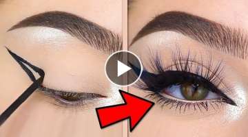 ????️100 Easy Eye Makeup & Eyeliner Designs! (Eye Shadow Makeup Ideas)