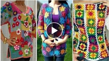 Very attractive daily wear top designs crochet pattern designs ideas for woman and girl ideas