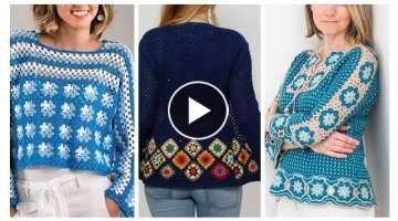 Very nice collection crochet tops designs ideas for woman ideas and girl ideas crochet pattern