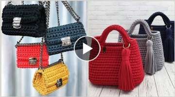 Best Crochet bags images in 2020 | Crochet HandBags | Knitted Bags | Crochet Shoulder Bags