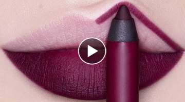 Lipstick Tutorials & Lip Art Ideas ???????? 10+ Makeup Tips to Help You Apply Lipstick Like a Pro