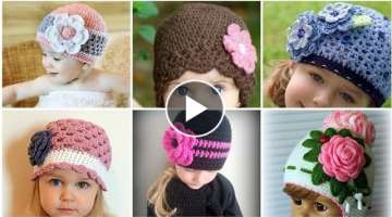 latex and latest knitting crochet handmade baby designer cap designs