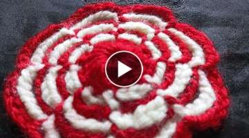 Easy Flower Crochet Pattern --- Beautiful Crochet Design