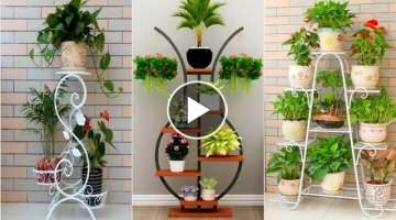 100 Flower Shelf Design Ideas 2022 | Indoor Plants Decoration For Living Room | Flower Stand Idea...
