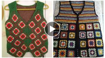 awesome fantastic crochet pattern of cardigan sweater design and autumn