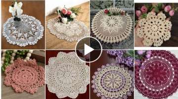 Crochet doily Patterns Design ideas 2023/How To Make Crochet Doily design/Thalposh Pattern