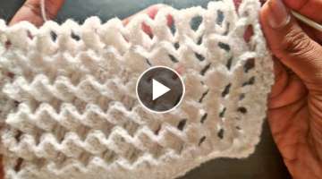 3D reversible crochet pattern design|| latest 3d pattern design of 2021 क्रोशिया ...
