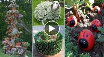 65 Unique Creative garden design ideas to beautiful yard landscaping | diy garden
