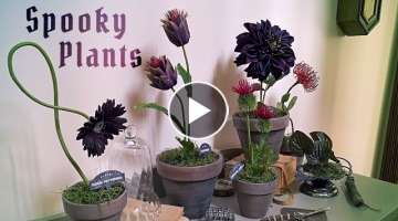 DIY Halloween Decor - Spooky Potted Plants - Haunted Potting Table - Halloween Props