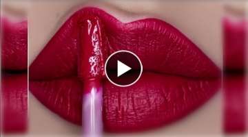 New Lipstick Tutorial March 2017 ????????????Lip Art Tutorial Compilation 2017