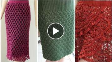 Top 50 Beautiful Hand Knitted Crochet Skirts Ideas Crochet Skirt Patterns For women