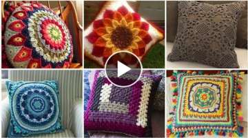 Crochet Patterns//Luxury Crochet Cushion Designs Patterns/ Crochet Cushion //Part 2