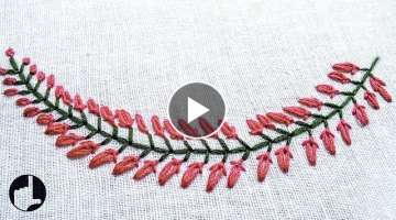 Beautiful Embroidery Pattern: Easy Stitching Tutorial | HandiWorks #35