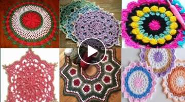 New design Crochet Thaalposh, Thalia cover#tablecover #Rumal CROCHET NEW DESIGN ideas #Thalposh
