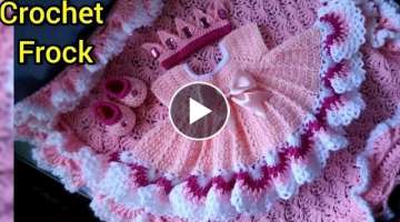 New Beautiful And Stylish Crochet Baby Frock Design 2021,Majovel crochet, #BeautyHorizonandart