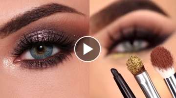 Nuevos Tutoriales de Maquillaje para Ojos 2021 | Eyeshadow Design Ideas | New Eye Makeup