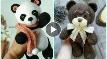 Trendy CROCHET baby Toys patterns||Handmade Animals toy patterns designs ideas