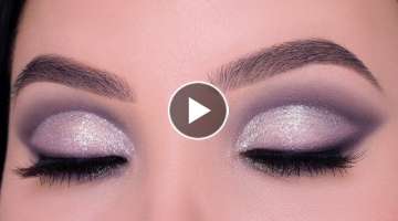 Silver Glitter Smokey Glam Eyelook Makeup Tutorial | Maven Beauty
