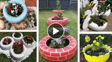 30 Creative Ways to Use Old Tires in Your Garden | garden ideas