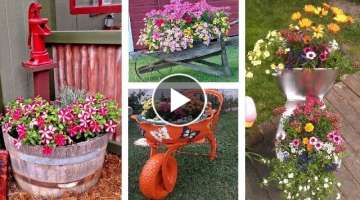 29 Insanely Creative DIY Planter Ideas from Household Items | garden ideas